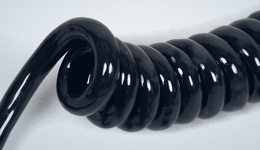 PVC Spiralkabel ungeschirmt